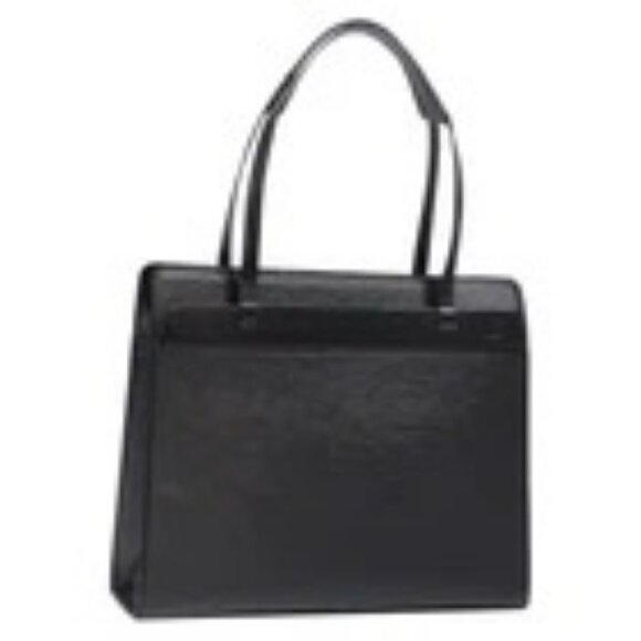 LOUIS VUITTON Epi Croisette PM Tote Bag Black M52492 LV Auth bs28604 - Picture 1 of 16